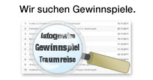 Profiwin.de sucht Gewinnspiele für Sie